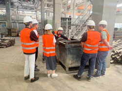 Студенты ИПГС посетили Нарофоминский завод железобетонных конструкций
