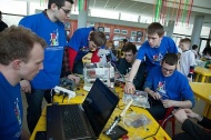 Московский молодежный робототехнический турнир 2016 по регламенту «Евробот»