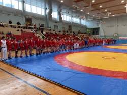 Соревнования по самбо во Дворце спорта НИУ МГСУ