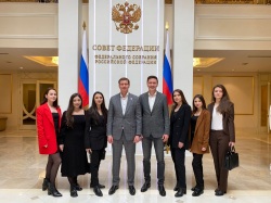 Студенты НИУ МГСУ посетили Совет Федерации РФ