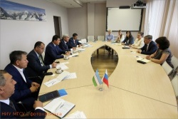 Визит делегации Узбекистана