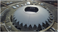 Инженерно-геодезический мониторинг положения конструктивных элементов кровли стадиона «Самара Арена»