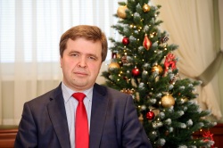 Поздравление ректора НИУ МГСУ П.А. Акимова с Новым годом
