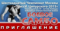 Чемпионат Москвы по боевому самбо 